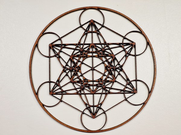 plateau cube de metatron